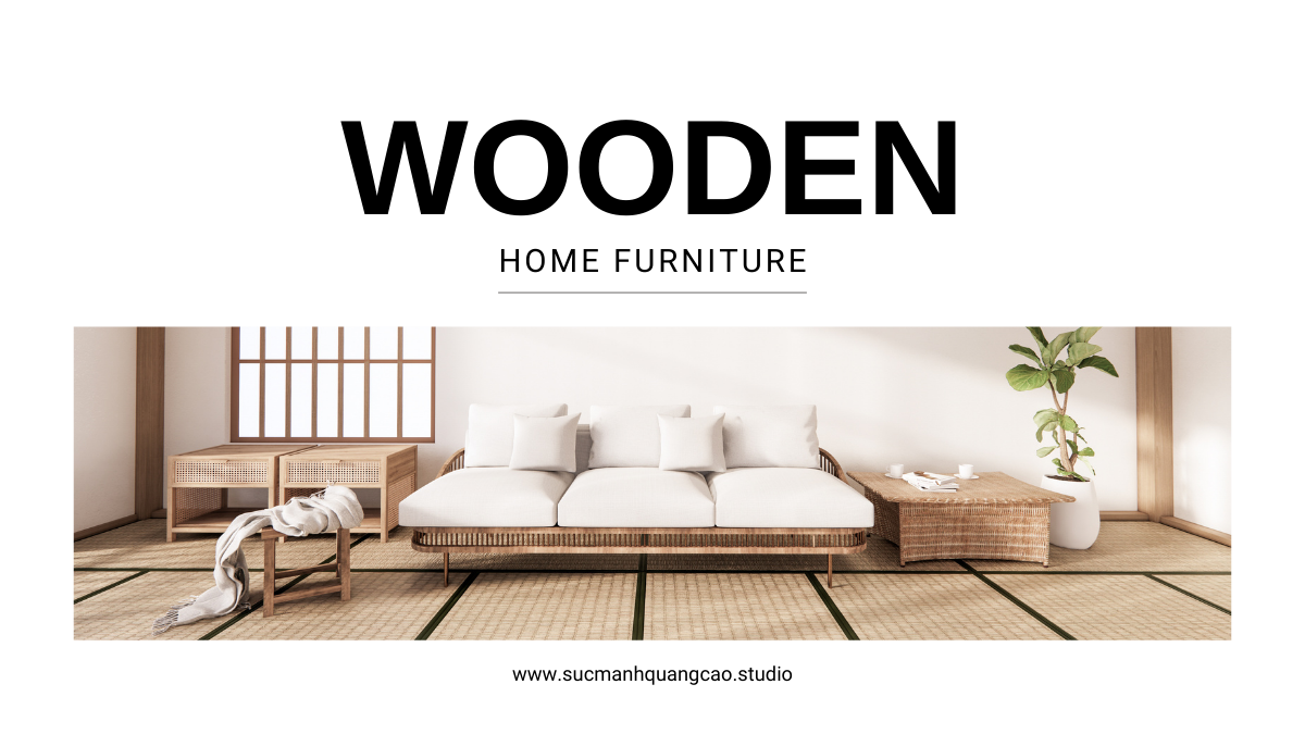 Brown White Modern Simple Minimalist Furniture Interior Products Presentation Neon Film Studio