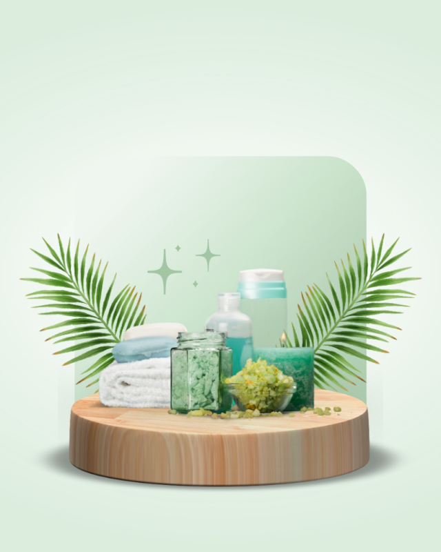 Green Tosca Gradient Natural Aesthetic Giveaway Product Instagram Post Neon Film Studio